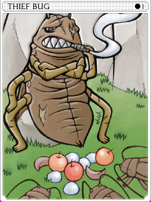 Carta Besouro-Ladrão Fêmea
