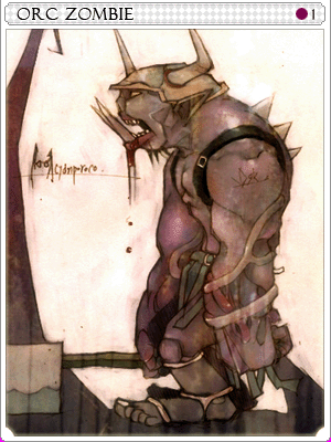 Carta Orc Zumbi