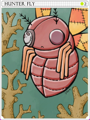 Carta Mosca Caçadora