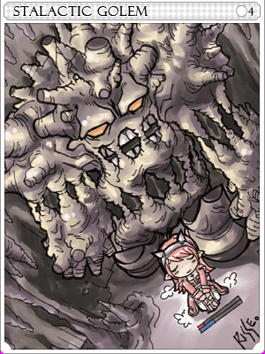 Carta Golem Estalactítico