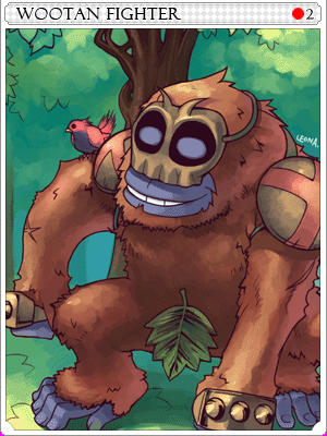 Carta Guerreiro Wootan